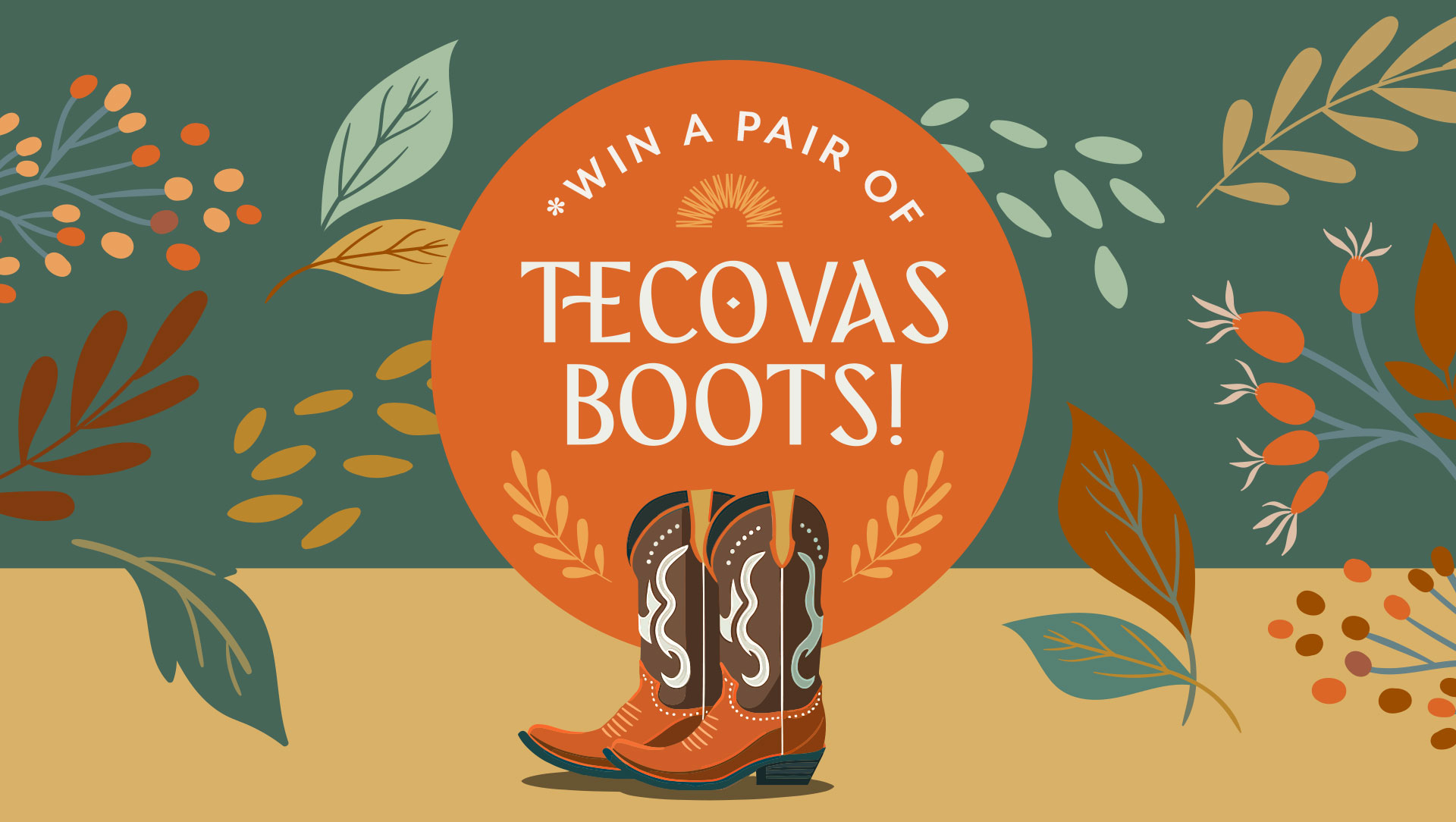Win a pair of Tecovas Boots!