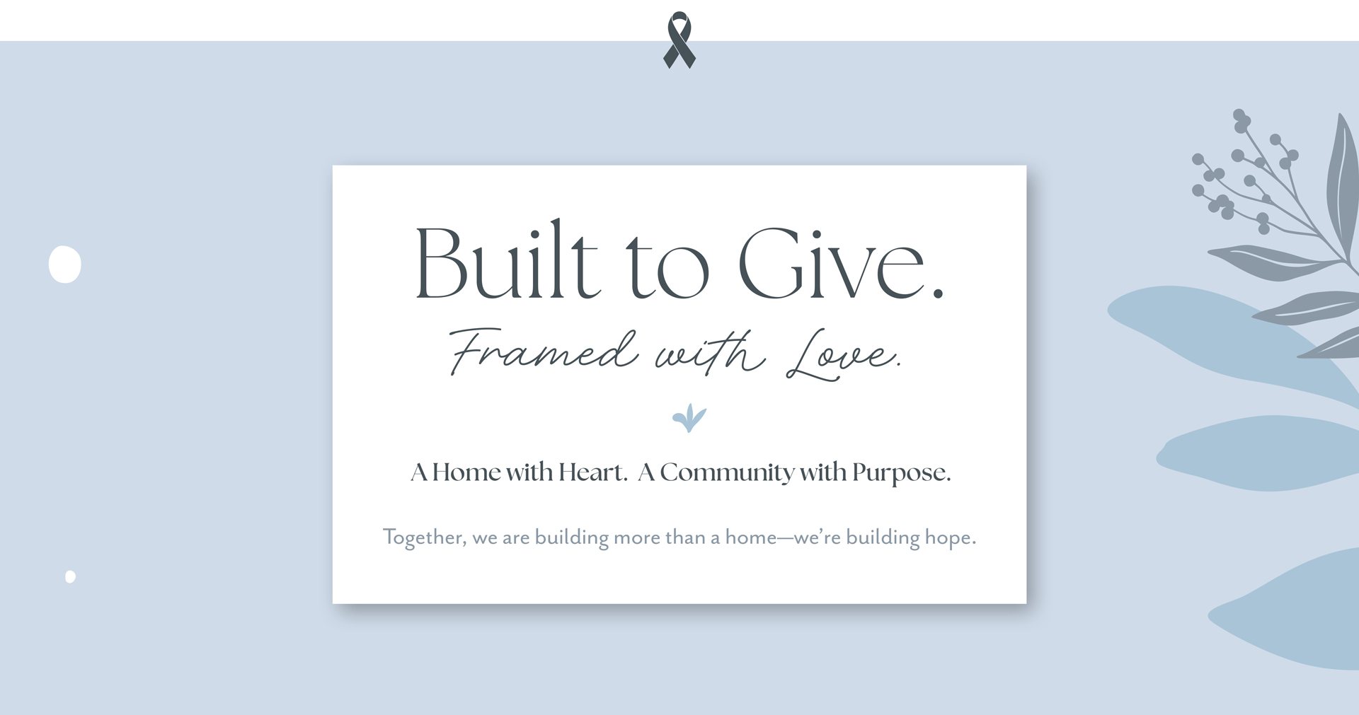 Build to Give at Nolina in Georgetown Texas